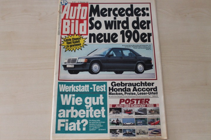 Deckblatt Auto Bild (52/1987)
